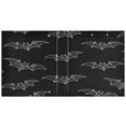 thumbnail image 2 of Black Bat 12.4x10.6in PVC Round Ring Binder, D-Ring 3-Hole, Metal Clip, 200 Sheets, 2 of 10