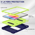 thumbnail image 3 of K-Lion for iPad 10.9" 10th Gen 2022 Hybrid Rugged Case with Built-in Hidden Kickstand Full Body Protection Shockproof Scratch-Resistant Durable Case for iPad 10th Gen,B, 3 of 9
