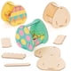 thumbnail image 1 of Juego de Cestas de Madera para Huevos de Pascua, para Pintar y Decorar con Grafitis, Manualidades Hechas a Mano para Fiestas de Pascua, 1 of 7