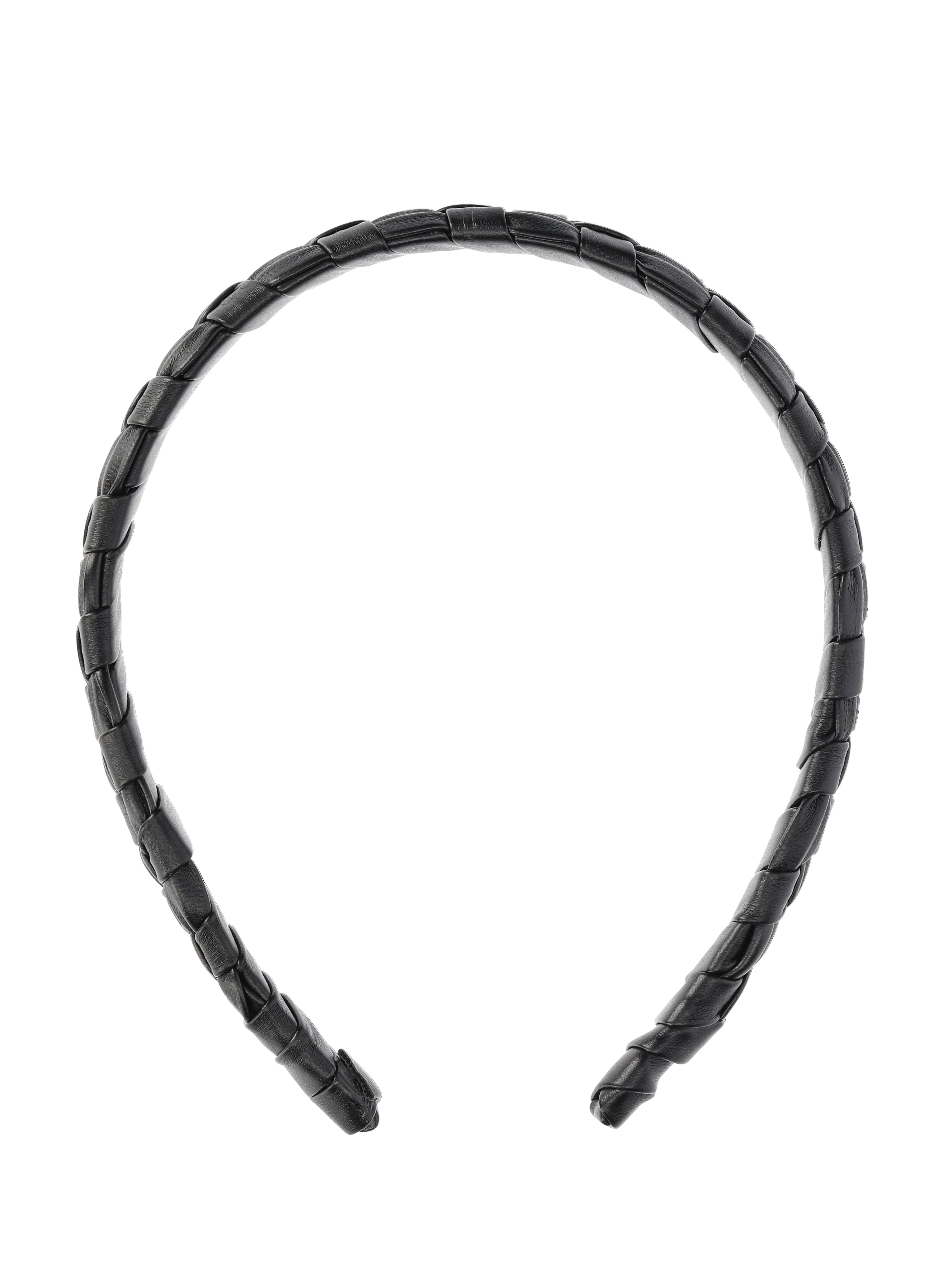 scünci Black Vegan Leather Twisted Headband  NWT eb16d772-2cfd-4c02-8a0c-  main image 3