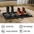 thumbnail image 3 of XIBUFE 2026 New Rubber Boot Tray, Shoe Trays for Entryway, Versatile Boot Mat Tray with Raised Edge, 27.5"X16" Rubber Mat for Shoe Organizer Indoor/Outdoor Use, 3 of 6