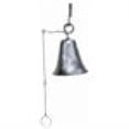 thumbnail image 3 of Achla WIB-02 Wrought Iron Knocker Bell Patio Accent - Powder Coated Graphite - Medium, 3 of 3