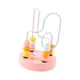 thumbnail image 4 of Laberinto de cuentas Juguete de rodillos de cuentas Juguetes de percepción del color Desarrollo Rodillo colorido Rosa, 4 of 9