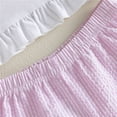thumbnail image 5 of TOWED22 Toddler Girl 2T 3T 4T Summer Clothes 2Pcs Outfit Butterfly Print Short Sleeve Tee and Elastic Waist Shorts Cute Casual Set(Pink,18-24 M), 5 of 7