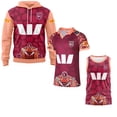 thumbnail image 4 of Camiseta de rugby de los QLD Maroons 2024 Ropa de entrenamiento Sudadera con capucha Chaqueta Polo Camiseta sin mangas Camiseta de rugby de Australia Queensland Camisetas de local y visitante, 4 of 5