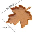 thumbnail image 2 of Dish Water Food Bowl, 2 Pieces Leaf Shaped Food Water Bowls Reptile Feeding Bowl For Drinking And Eating Turtle Corn Snake Crawling Pet, 2 of 5