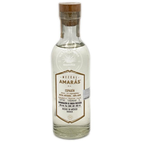 Pack de 12 Mezcal Amarás Joven Espadín 200 ml