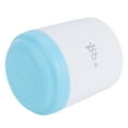 thumbnail image 5 of YAHHU Pet Dog Paw Cleaner Cup Portable Dirt Removal Foot Washer Accessory Blue, Efficient Mud Cleaning Tool For Pets Under 18cm Paw Circumference, Compact Size (3.9 inches / 10 cm Height) Grooming, 5 of 9