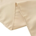 thumbnail image 4 of BalsaCircle 120" Beige Round Premium Polyester Tablecloth Wedding Table Linens, 4 of 8