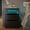 Black 2D-with Light, variant on AIHO 2 Drawer Nightstand with Gold Handles, Mid-Century Modern Bedside End Table, Waterproof & Scratch Resistant, Black for Bedroom Living Room