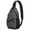 Spider Web Border, variant on Sling Backpack,Spider Web Bats Halloween Pattern Sling Bag with Water Bottle Holder,Waterproof Sling Bag for Men/Women with Headphone Jack for Hiking,Travel