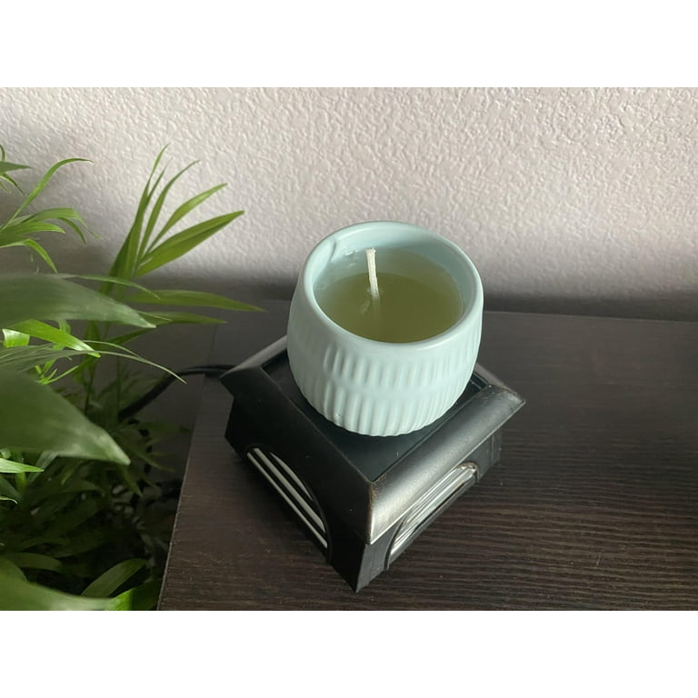 Mindful Design 2-in-1 Candle Warmer for Wax Melts, Tarts, Fragrance Oils -  Aromatherapy Electric Decorative Wax Burner for Scented Wax Candles  (Pagoda) 