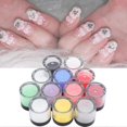 thumbnail image 3 of Acrylic Powder Crystal Nail Art Tips Decoration Builder Acrylic Manicure Tool12 Colors, 3 of 5