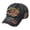 Black, variant on USA 250th Anniversary Hat Distressed American Flag Cap, Vintage Washed Denim Baseball Hat, Ripped Hole Patriotic Sun Cap with Brass Buckle for Men Women