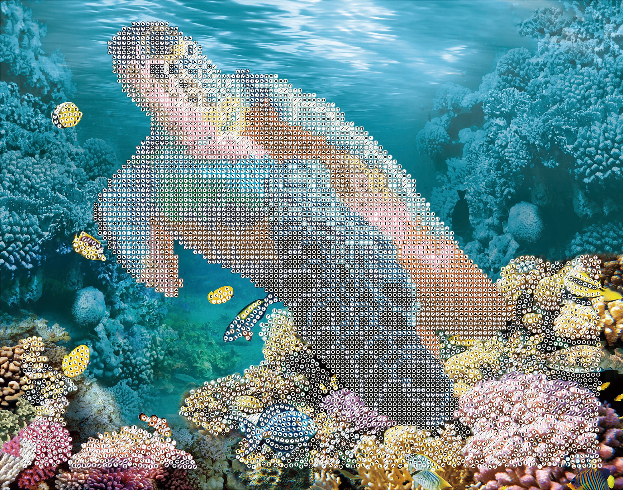 DIAMOND DOTZ® Coral Garden Special Edition Diamond Painting Kit