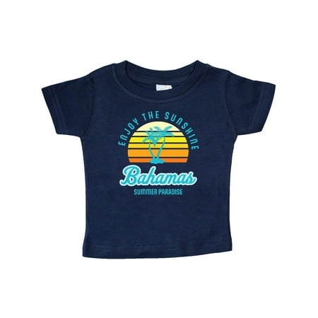 

Inktastic Enjoy The Sunshine Bahamas Summer Paradise Gift Baby Boy or Baby Girl T-Shirt