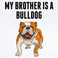thumbnail image 2 of CafePress - My Brother Is A Bulldog Body Suit - Long Sleeve Cotton Baby Bodysuit, 2 of 4