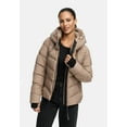 thumbnail image 3 of Marikoo Women's Quilted Winter Jacket with Hood Yukanii XVI, Sizes S-3XL, 3 of 9