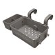 thumbnail image 3 of Cesta de almacenamiento para piscina, cesta para piscina elevada, resistente y colgante. Gris, 3 of 9