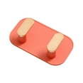 thumbnail image 1 of Colgador montado en la pared Wosthever autoadhesivo Naranja, 1 of 6