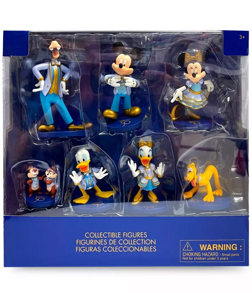 Walt Disney World 50th Anniversary Series Goofy Mickey Minnie Chip