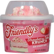 Friendly's Strawberry Krunch Strawberry Ice Cream Cake Singles - 8.5 Fl Oz
