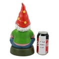 thumbnail image 3 of Ebros Highly Content Meditating Hippie Gnome Statue As Hipster Happy Gnome Decor, 3 of 8