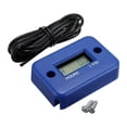 thumbnail image 1 of Contador de horas digital con pantalla LCD inductiva para vehículos todoterreno marinos de gasolina azul, 1 of 6
