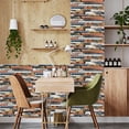 thumbnail image 7 of Goory Marble Tile Transfer Stickers Self Adhesive Removable Wall Stickers Peel and Stick Self Sticky Backsplash Tiles, 7 of 7