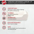 thumbnail image 2 of Sleep Zone Corduroy Orthopedic Cuddler Dog Bed, 2 of 3