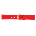 thumbnail image 2 of 19/20/21/22/24 mm Silicona Color rojo Reemplace de muñeca del reloj 20mm Sunnimix Banda de reloj de goma de silicona, 2 of 8