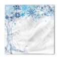thumbnail image 1 of Winter Bandana, Abstract Tree Snowflakes, Unisex Head and Neck Tie, by Ambesonne, 1 of 2