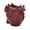 Red, variant on Musbetu Small Human Heart Organ Shape Pen Holder 3D Realistic Heart Anatomy Model Desktop Storage Organizer for Makeup Brushes Pens