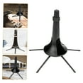 thumbnail image 4 of BESTOYARD Durable Black Metal Trumpet Display Rack with Stable Five Leg Base for Clarinet and Instrument Storage, 4 of 8