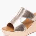 thumbnail image 5 of NOKIO Women's Slip-On Platform Wedge High Heel Sandals Comfortable and Soft Fashion Open Toe Slippers Casual Outdoor Shoes, 5 of 9