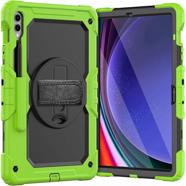 Samsung Galaxy Tab S10 Plus 12.4-inch 2024/S9 FE Plus/S9 Plus 2023 Funda para Teléfono (Verde)