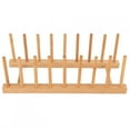 thumbnail image 2 of Dish Rack Bamboo Plate Holder Kitchen Cupboard Organiser for Cup Pot Lid Chopping Board, 2 of 8