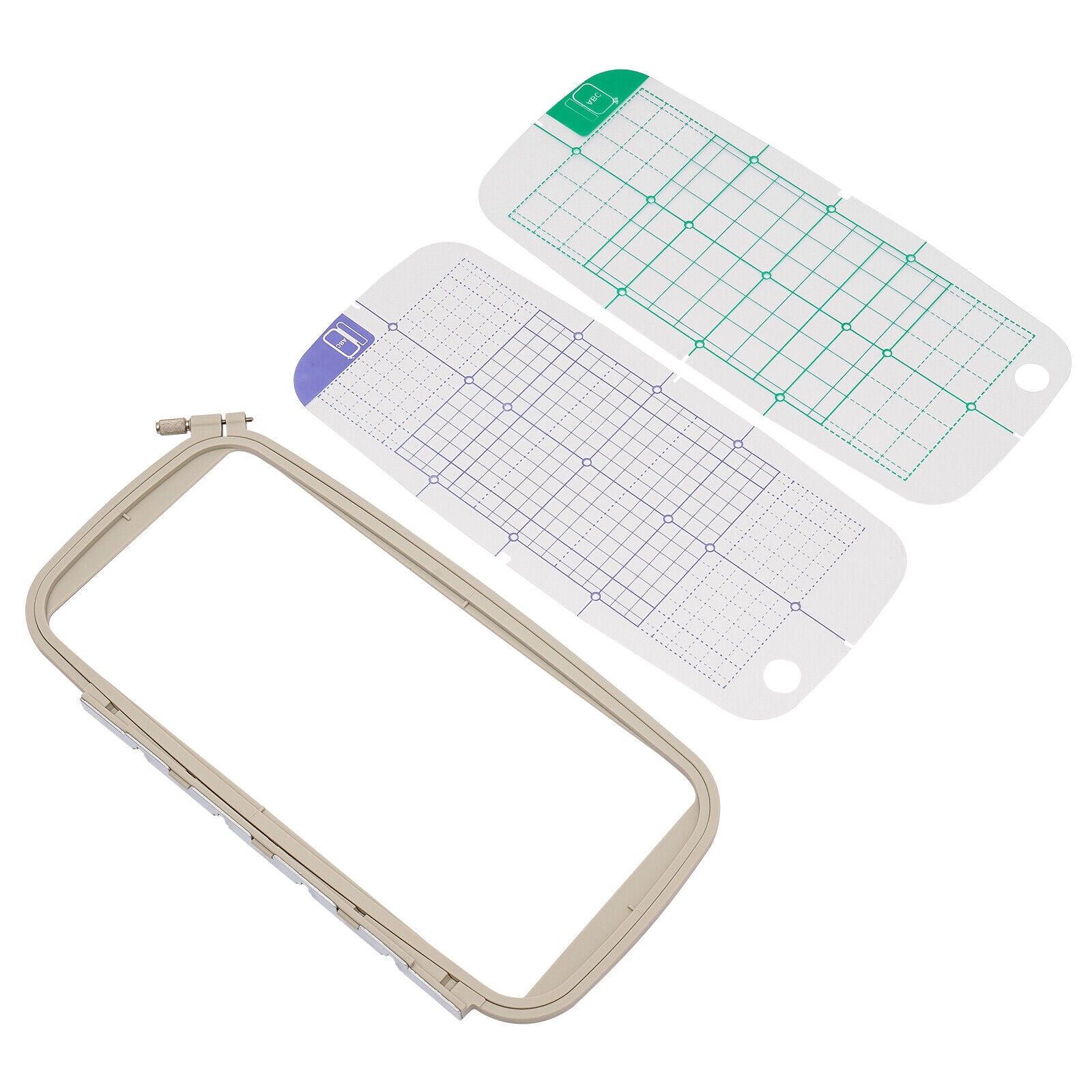 Set of 4 for Brother PE770 PE700 PE700II PE780D PE800 Machine Embroidery Hoops