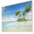 thumbnail image 1 of Design Art - Corals Island under Blue Sky, 1 of 5
