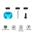 thumbnail image 3 of Uxcell Aluminum 12mm 7.0 RC Wheel Nut Wheel Hex Drive with Pins Screws for RC Model Car Upgraded Parts 4PCS(Sky Blue), 3 of 6