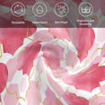 thumbnail image 6 of Pink Geometric Moroccan Cloth Napkins, Abstract Art Pink Ombre Modern Washable and Reusable Dinner Napkins Set of 2, Table Napkin for Kitchen Party Birthday Wedding Hotel Housewarming 20"x20", 6 of 9