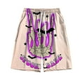 thumbnail image 1 of WILLBEST Trunks Quick Men Swim Trunks Board Shorts Summer Beach Shorts with Hand Print For Men, 1 of 2