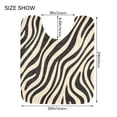 thumbnail image 5 of Yayeee Bath Rug for Bathroom Floor Non Slip Rectangle Fluffy Soft Absorbent Mat, 16"x24", Black Lines, 5 of 7