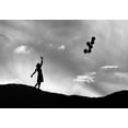 thumbnail image 2 of Hammer, Jacqueline 18x14 White Modern Wood Framed Museum Art Print Titled - Gone With The Wind, 2 of 4