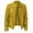 Yellow, variant on Maoxin Men's Leather Jacket Men's Solid Color Long Sleeved Casual Leather Jacket Long Sleeve Hoodless Faux Leather Outwear Jackets for men Yellow M