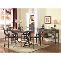 LYKE Home Analiese Metal Pub Table by Overstock