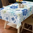 thumbnail image 6 of Floral Tablecloth Summer Rectangle Table Cloth Farmhouse Season for Home Picnic Kitchen Dining Party Decorations, 6 of 7