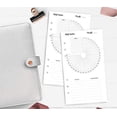 thumbnail image 3 of Monthly Habit Tracker Inserts, Resolution Log for A5 Planners, 3 of 6
