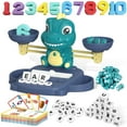 thumbnail image 1 of EIMELI Multipurpose Math Game Balance Set  Preschool Learning Activities  Educational Toys and Gifts for Kids Ages 3-7 (97 Kit), 1 of 8