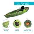 thumbnail image 6 of Lifetime Kenai 123 inch Sit-On-Top Kayak, Python Fusion (91075), 6 of 16